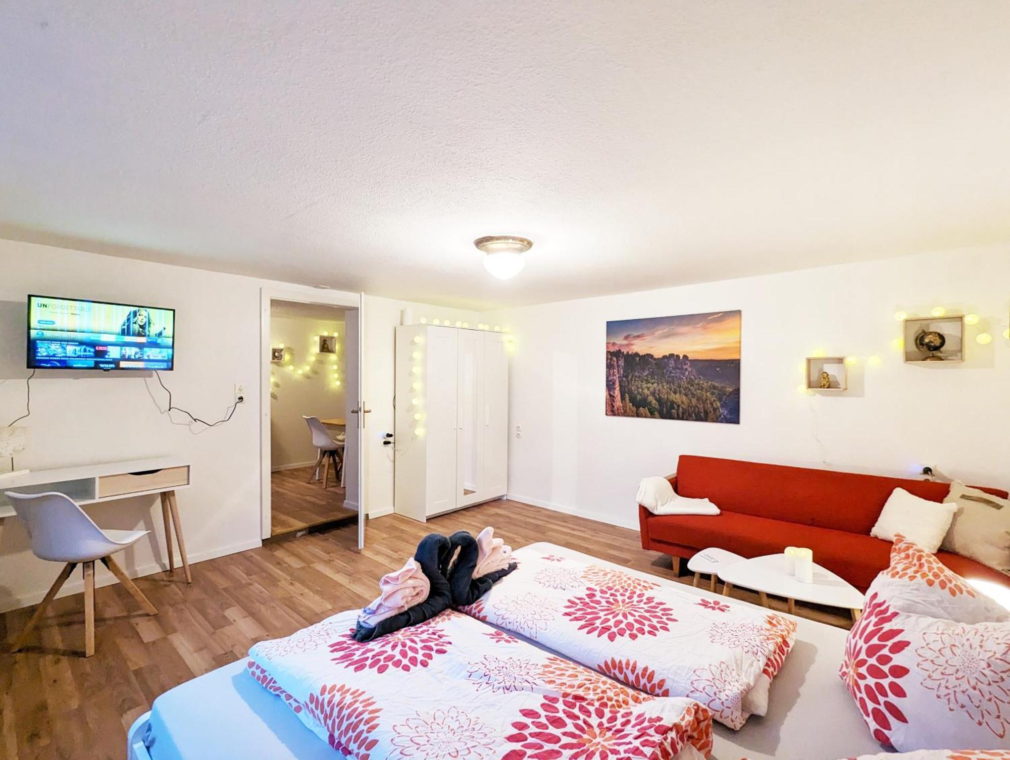L1 - Urlaubsmagie - Wohnung Fuer 3P Am Wanderweg Sebnitz Extérieur photo