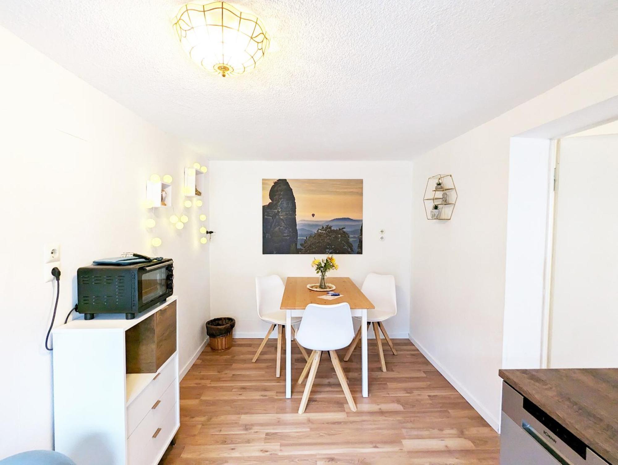 L1 - Urlaubsmagie - Wohnung Fuer 3P Am Wanderweg Sebnitz Extérieur photo